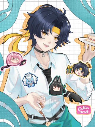 Harumasa Birthday Illustration 2025