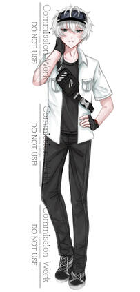 231101 - Colored Sketch, Full Body